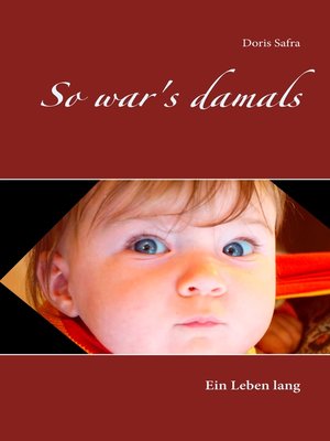 cover image of So war's damals